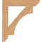 Ekena Millwork Westlake Slat Smooth Bracket w/ Offset Brace, Western Red Cedar, 7 1/2"W x 36"D x 40"H BKT0806X36X40WTL06SWR - alternate 3